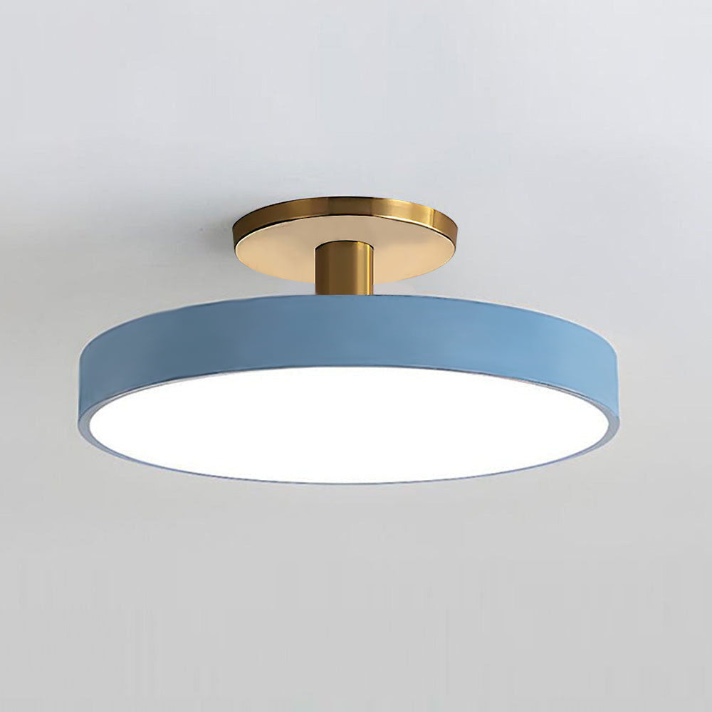 Eenvoudige Ronde Flush Plafondlamp | Minimalistisch LED Design voor Woonkamer of Hal – SimplicityGlow