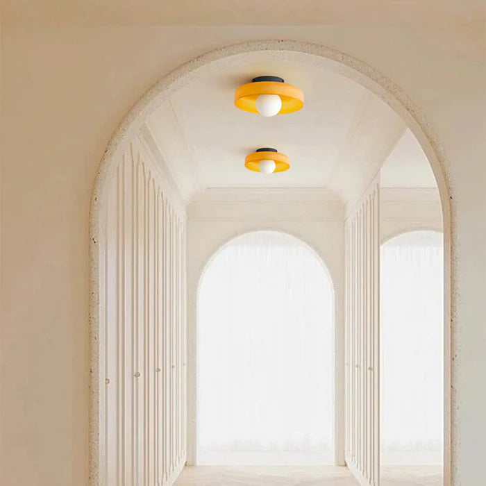 Moderne Ronde Flush Plafondlamp | Strakke LED Keukenlamp voor Plafondmontage – CleanCircle LED
