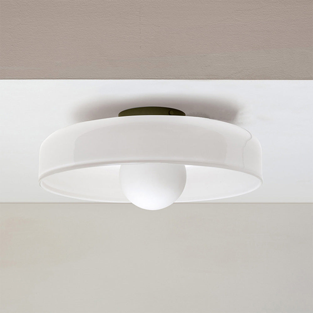 Moderne Ronde Flush Plafondlamp | Strakke LED Keukenlamp voor Plafondmontage – CleanCircle LED