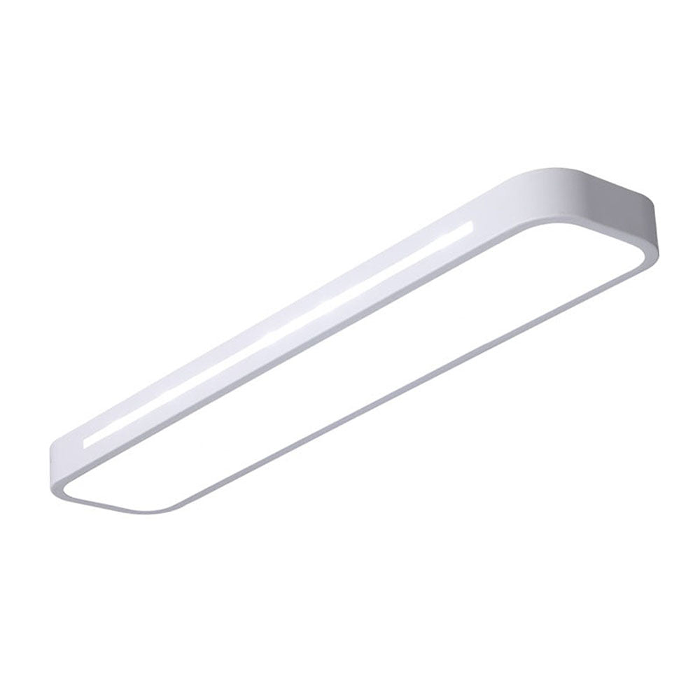 Moderne Scandinavische LED Plafondlamp | Minimalistisch Langwerpig Design voor Woonkamer of Eetkamer – NordiLine LED
