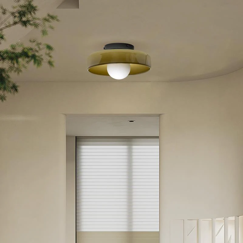 Moderne Ronde Flush Plafondlamp | Strakke LED Keukenlamp voor Plafondmontage – CleanCircle LED