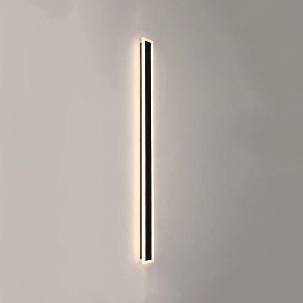 IP65 Zwarte LED Buitenlamp | Moderne Minimalistische Wandlamp van Acryl voor Tuin of Gevel – AcriGlow Outdoor