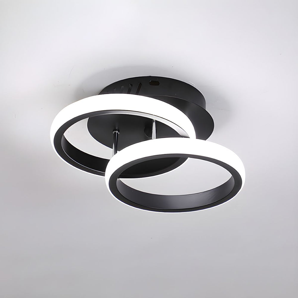 Moderne Witte Metalen LED Plafondlamp | Strak Design voor Woonkamer, Hal of Slaapkamer – WhiteBeam LED