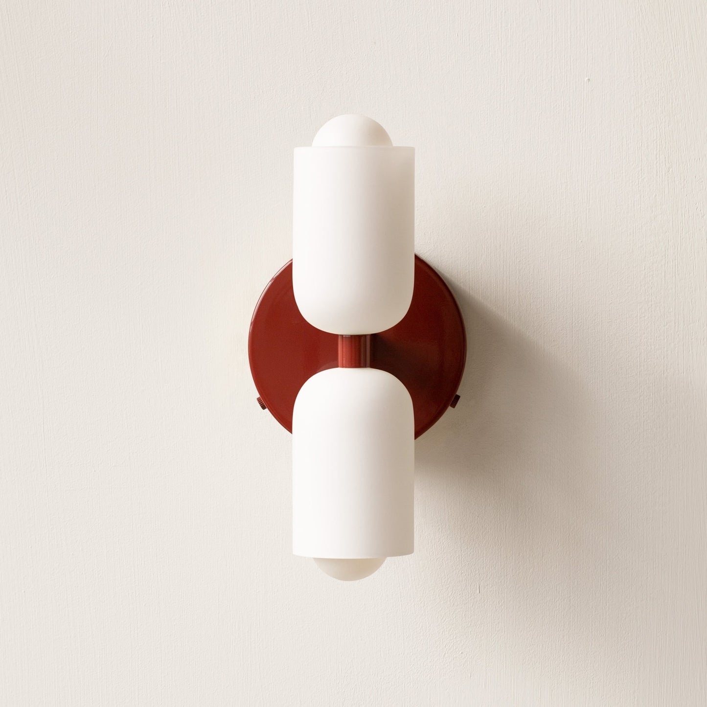 Moderne Dubbele Wandlamp | LED Up & Down Wall Sconce voor Slaapkamer, Hal of Woonkamer – DuoBeam Wall Light