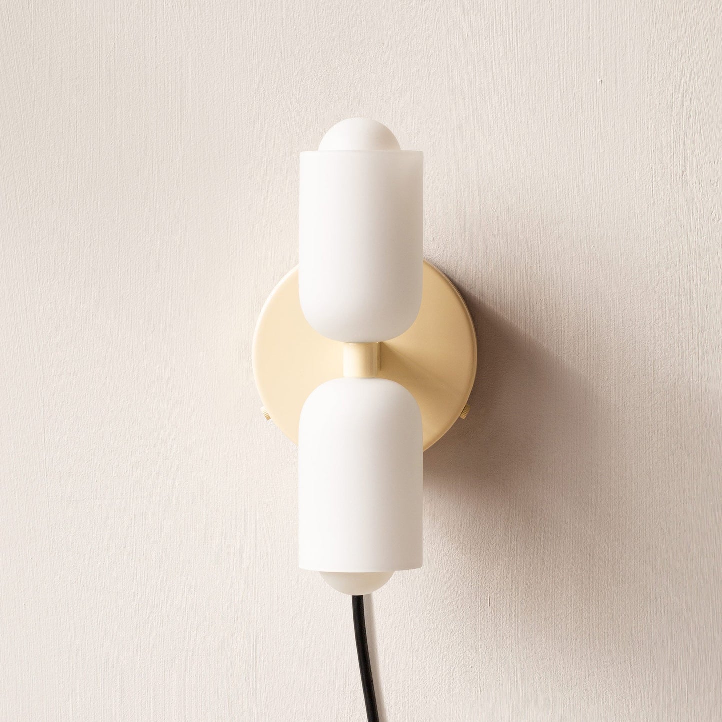 Moderne Dubbele Wandlamp | LED Up & Down Wall Sconce voor Slaapkamer, Hal of Woonkamer – DuoBeam Wall Light