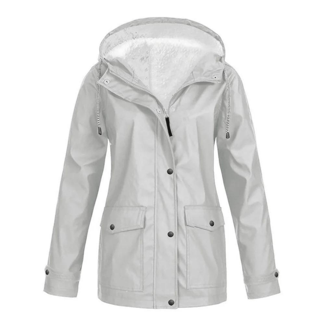 Regenjas Met Capuchon En Zakken | Ritssluiting