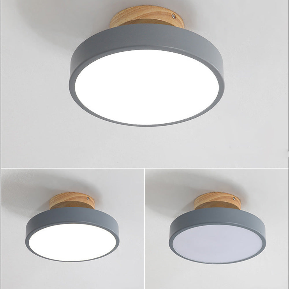 Kleurrijke LED Plafondlamp | Semi-Flush Design voor Kinderkamer of Speelse Interieurs – ColorBeam LED