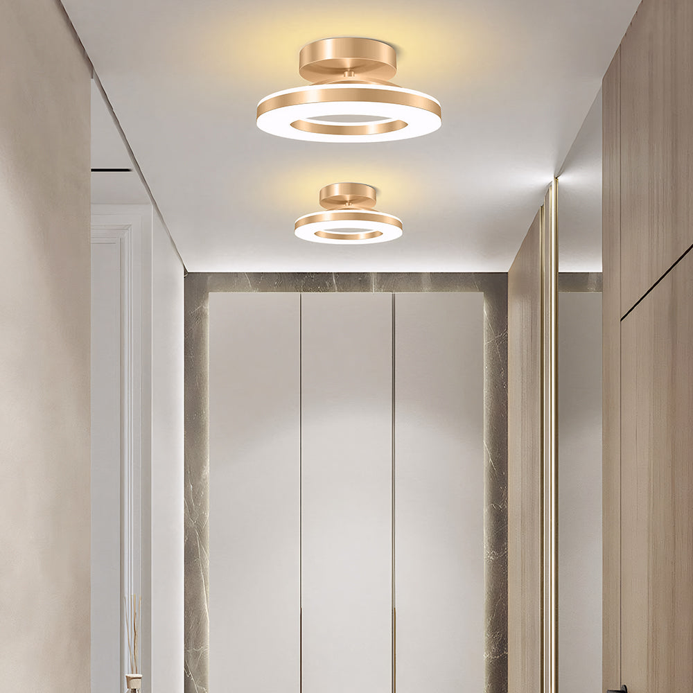 Moderne IJzeren LED Plafondlamp | Stijlvolle Verlichting voor Hal, Gang of Overloop – IronGlow Hall Light