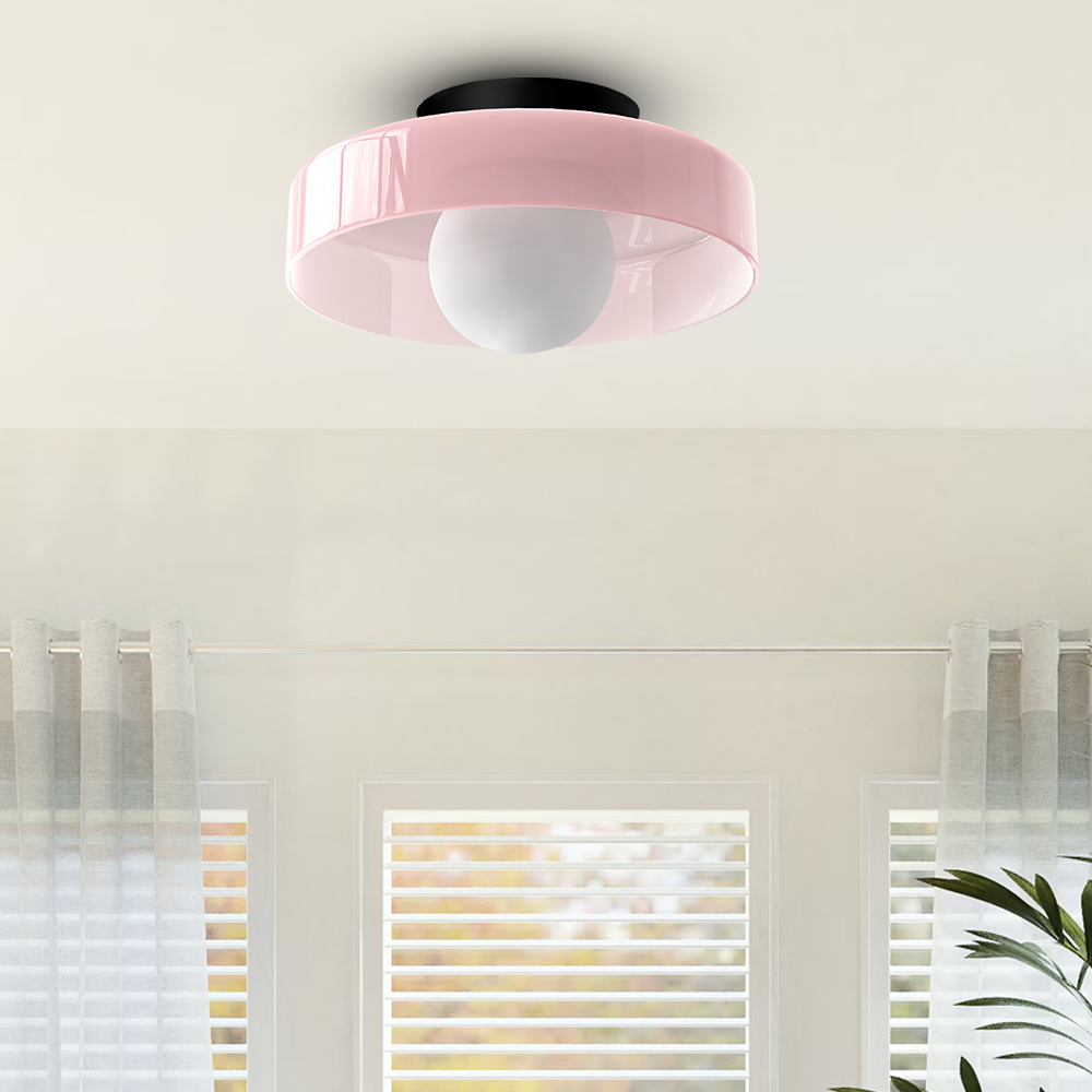 Moderne Ronde Flush Plafondlamp | Strakke LED Keukenlamp voor Plafondmontage – CleanCircle LED