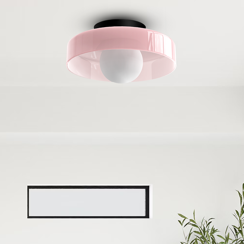 Moderne Ronde Flush Plafondlamp | Strakke LED Keukenlamp voor Plafondmontage – CleanCircle LED
