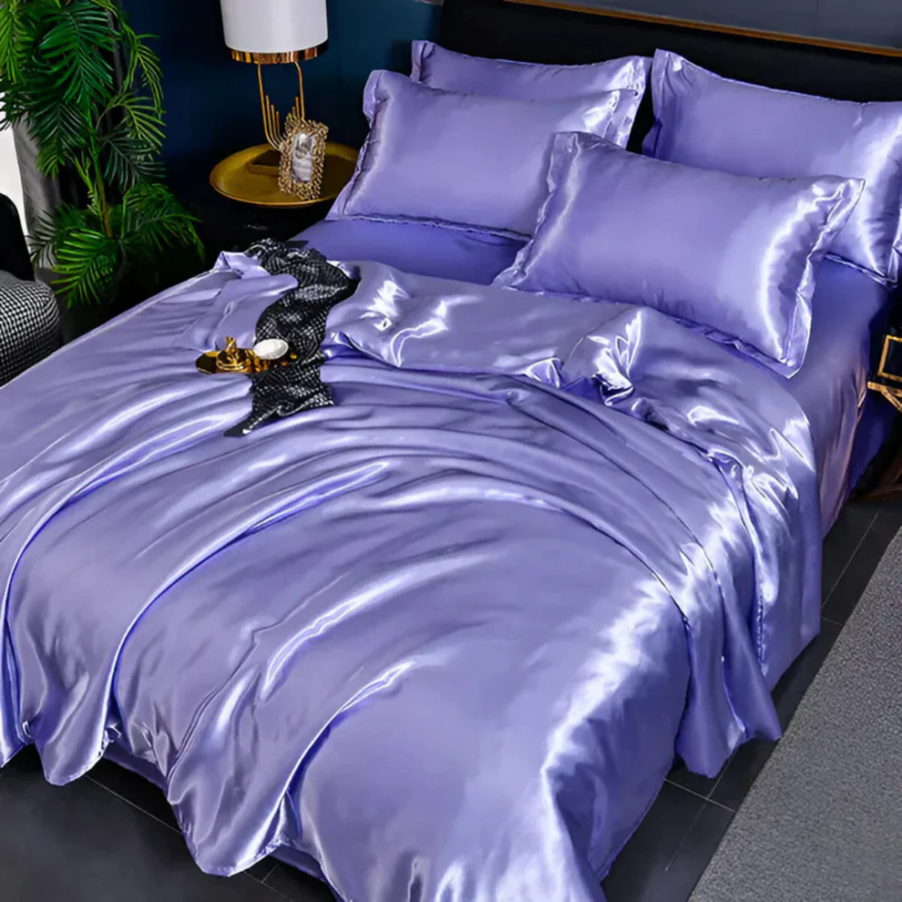 Luxe Zijde Bedovertrek | Ademend en Zijdezacht Dekbedovertrek voor Ultiem Slaapcomfort – SilkEase Set