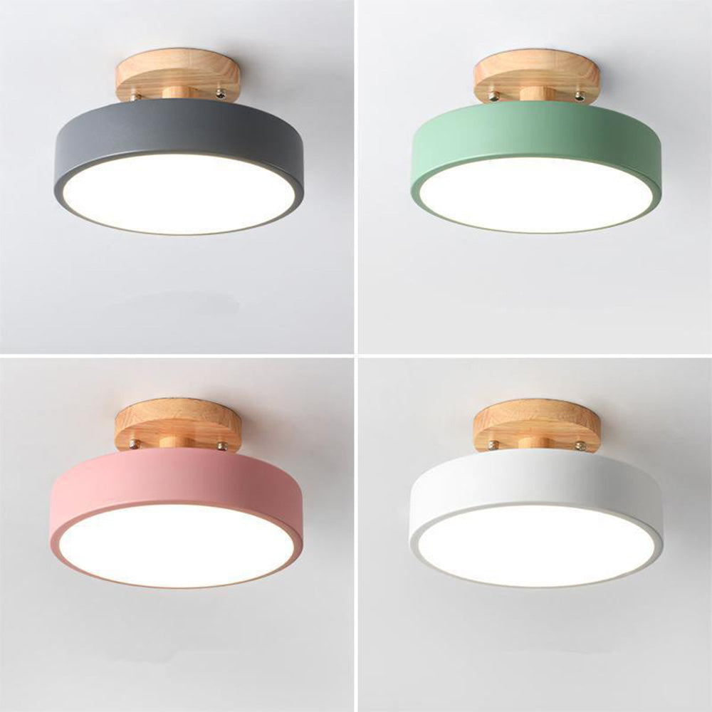 Kleurrijke LED Plafondlamp | Semi-Flush Design voor Kinderkamer of Speelse Interieurs – ColorBeam LED