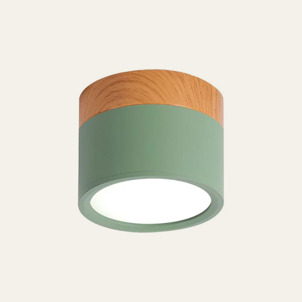 Kleine Cilinder Plafondlamp | Moderne Flush Mount Lamp voor Hal, Toilet of Overloop – MiniTube Ceiling Light