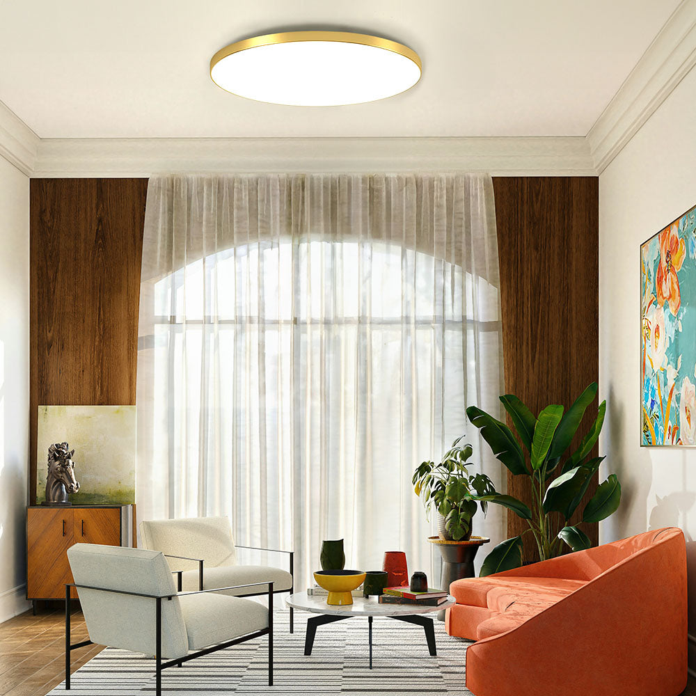Moderne Ronde LED Plafondlamp | Minimalistisch Design voor Woonkamer, Hal of Slaapkamer – LumaCircle LED