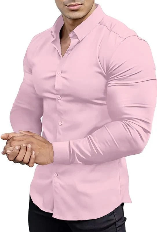 David – Slim Fit Herenoverhemd Voorjaar 2025 | Strijkvrij en Elegant Design