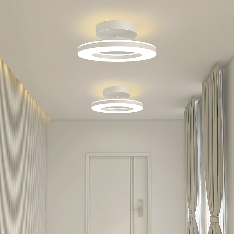Moderne IJzeren LED Plafondlamp | Stijlvolle Verlichting voor Hal, Gang of Overloop – IronGlow Hall Light