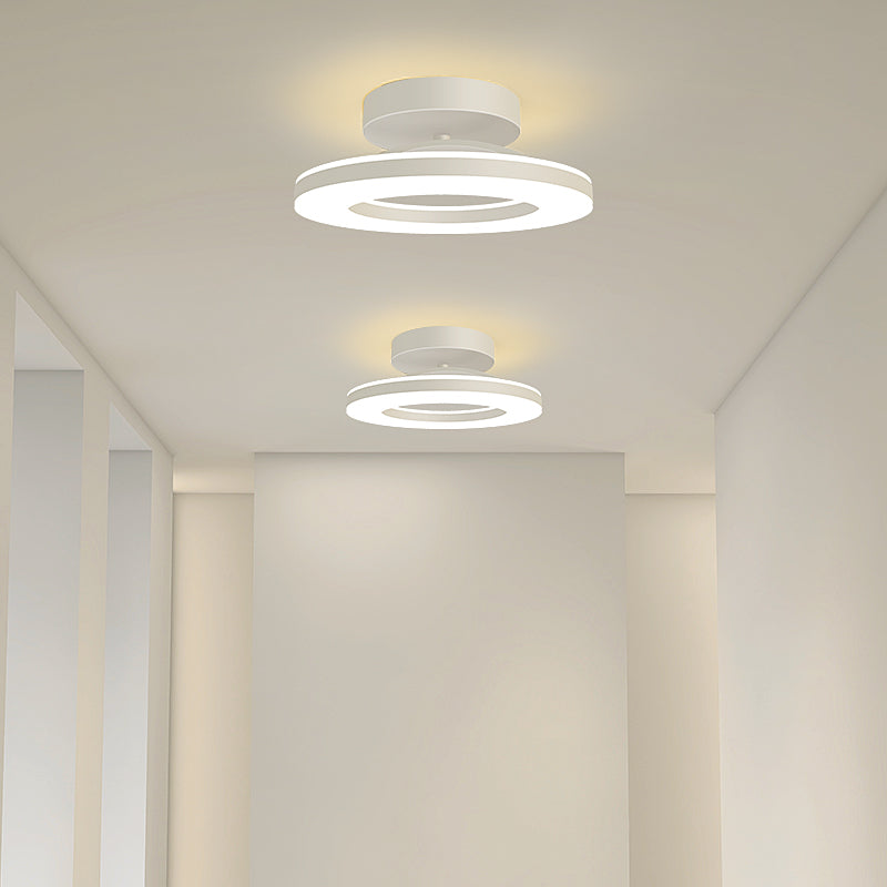 Moderne IJzeren LED Plafondlamp | Stijlvolle Verlichting voor Hal, Gang of Overloop – IronGlow Hall Light