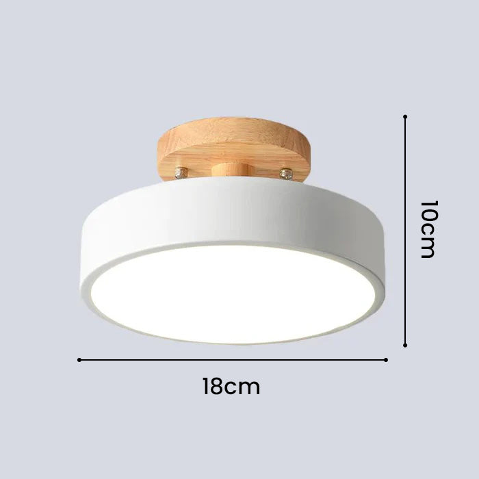 Kleurrijke LED Plafondlamp | Semi-Flush Design voor Kinderkamer of Speelse Interieurs – ColorBeam LED