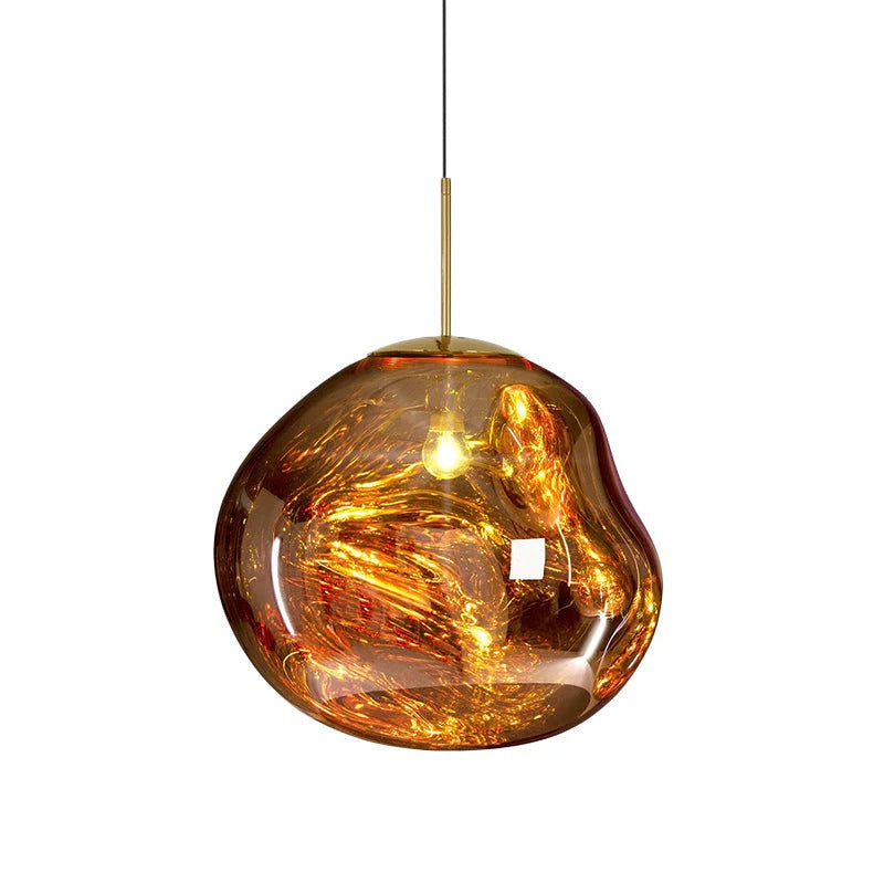 LunaLux Plafondlamp van Glas | Moderne Designlamp voor Woonkamer of Hal