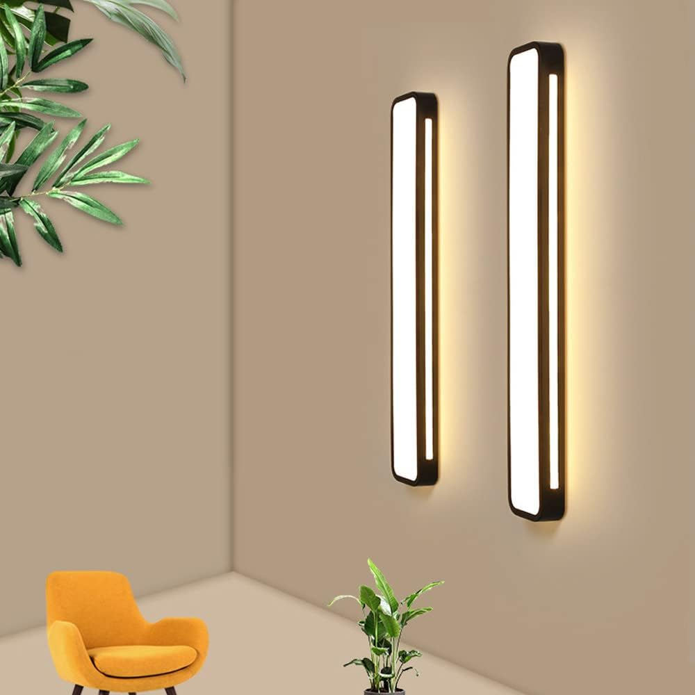 Moderne Scandinavische LED Plafondlamp | Minimalistisch Langwerpig Design voor Woonkamer of Eetkamer – NordiLine LED