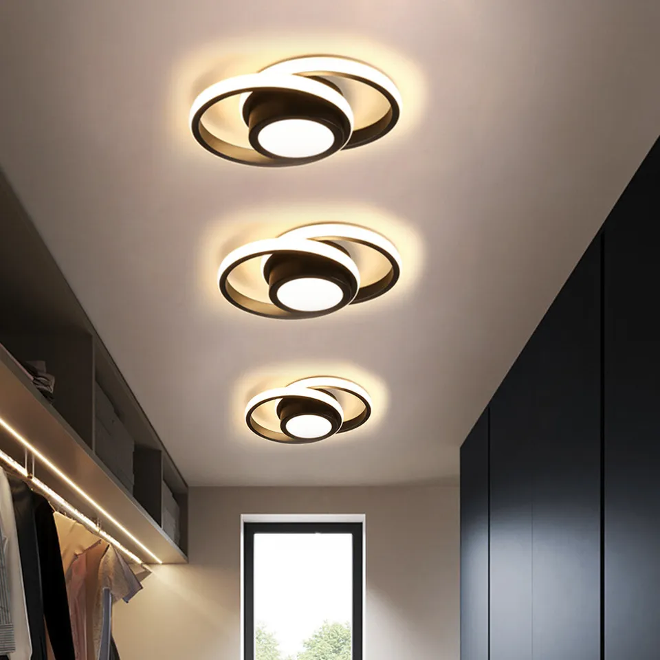 Minimalistische LED Plafondlamp met Dubbele Ring | Modern Design voor Woonkamer of Slaapkamer – TwinHalo LED