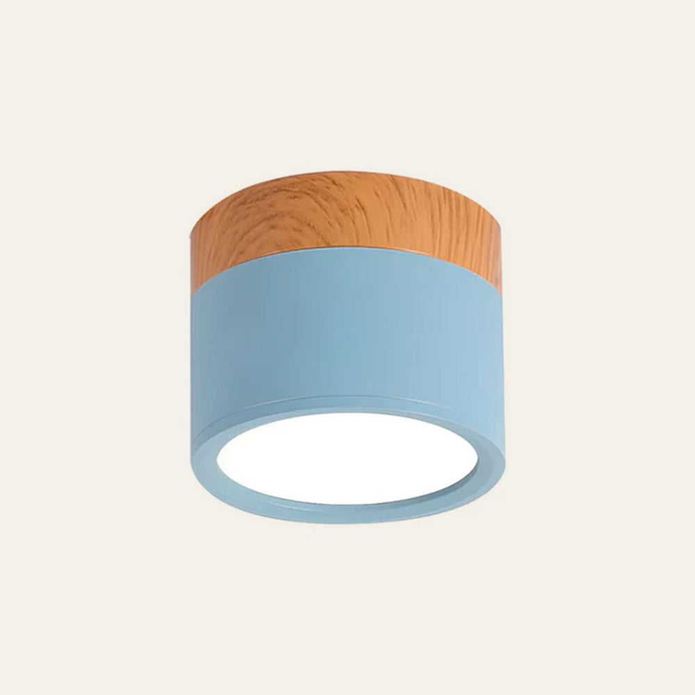 Kleine Cilinder Plafondlamp | Moderne Flush Mount Lamp voor Hal, Toilet of Overloop – MiniTube Ceiling Light