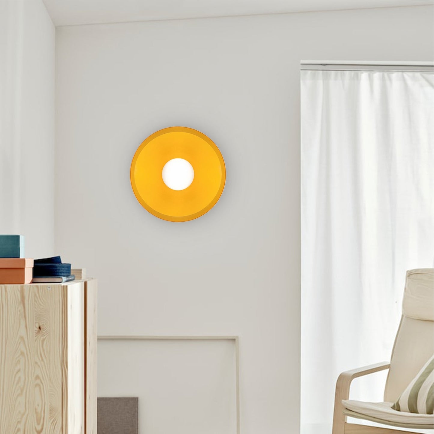 Moderne Ronde Flush Plafondlamp | Strakke LED Keukenlamp voor Plafondmontage – CleanCircle LED