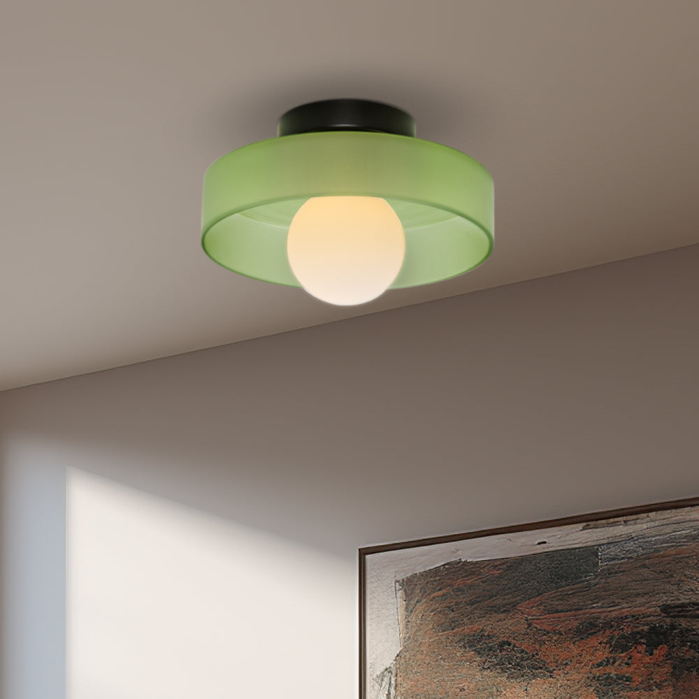 Moderne Ronde Flush Plafondlamp | Strakke LED Keukenlamp voor Plafondmontage – CleanCircle LED
