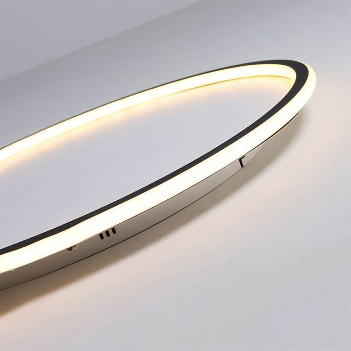 Scandinavische Schijfvormige LED Plafondlamp | Minimalistisch Design voor Woonkamer of Hal – NordDisc Light