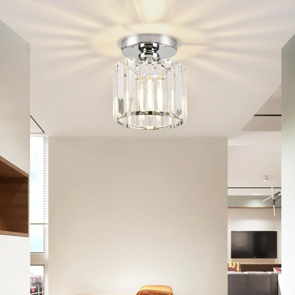 Moderne Plafondlamp met 1 Lichtpunt | Stijlvolle Ganglamp voor Hal of Overloop – SoloGlow