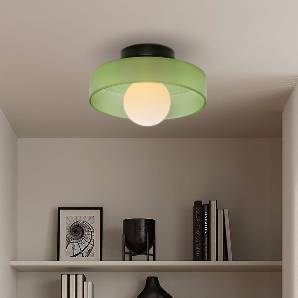 Moderne Ronde Flush Plafondlamp | Strakke LED Keukenlamp voor Plafondmontage – CleanCircle LED