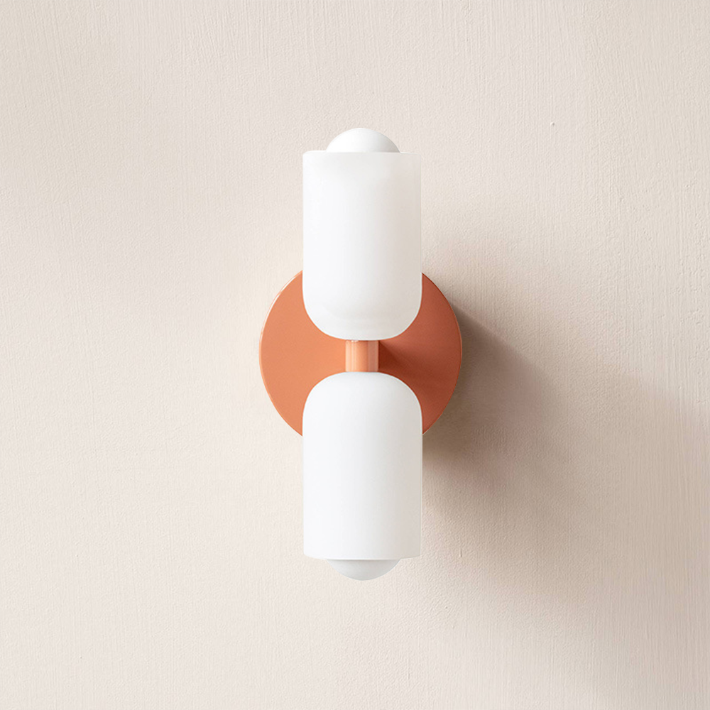 Moderne Dubbele Wandlamp | LED Up & Down Wall Sconce voor Slaapkamer, Hal of Woonkamer – DuoBeam Wall Light
