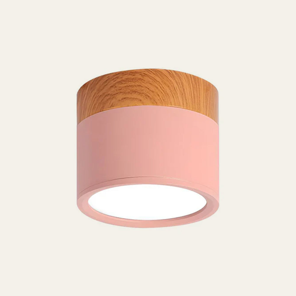 Kleine Cilinder Plafondlamp | Moderne Flush Mount Lamp voor Hal, Toilet of Overloop – MiniTube Ceiling Light