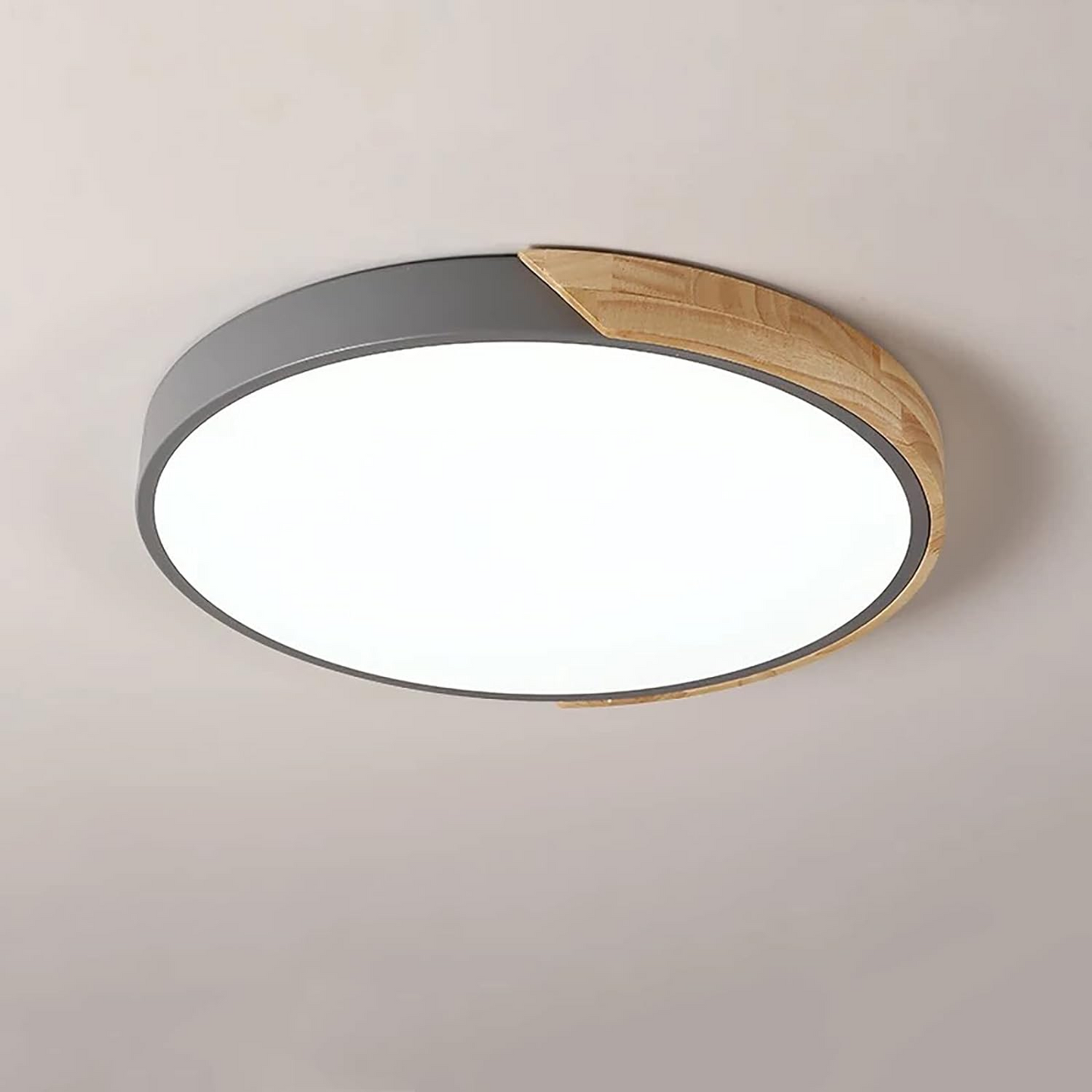Kleurrijke Ronde LED Plafondlamp | Eenvoudig Modern Design voor Kinderkamer of Speelruimte – ColorGlow LED