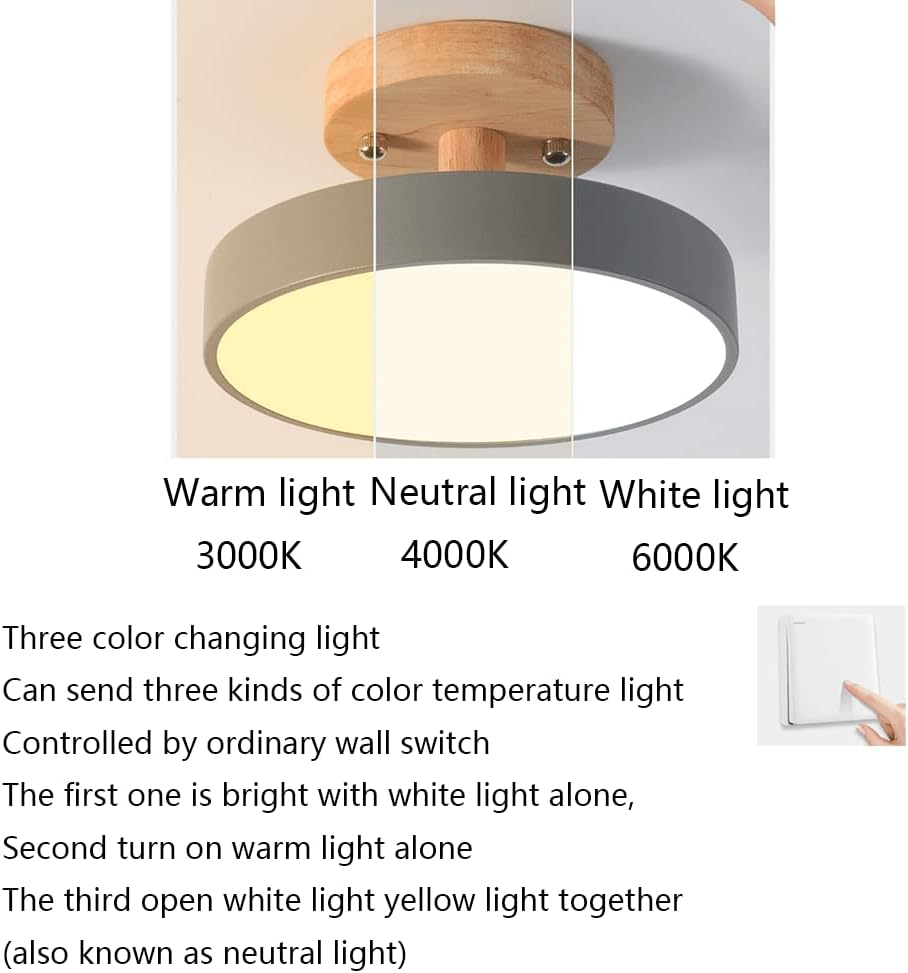 Kleurrijke LED Plafondlamp | Semi-Flush Design voor Kinderkamer of Speelse Interieurs – ColorBeam LED
