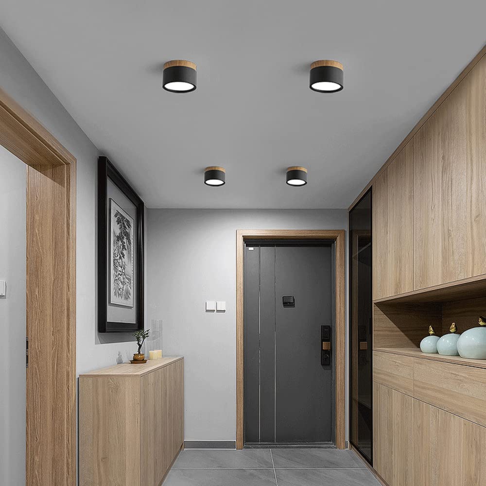 Kleine Cilinder Plafondlamp | Moderne Flush Mount Lamp voor Hal, Toilet of Overloop – MiniTube Ceiling Light