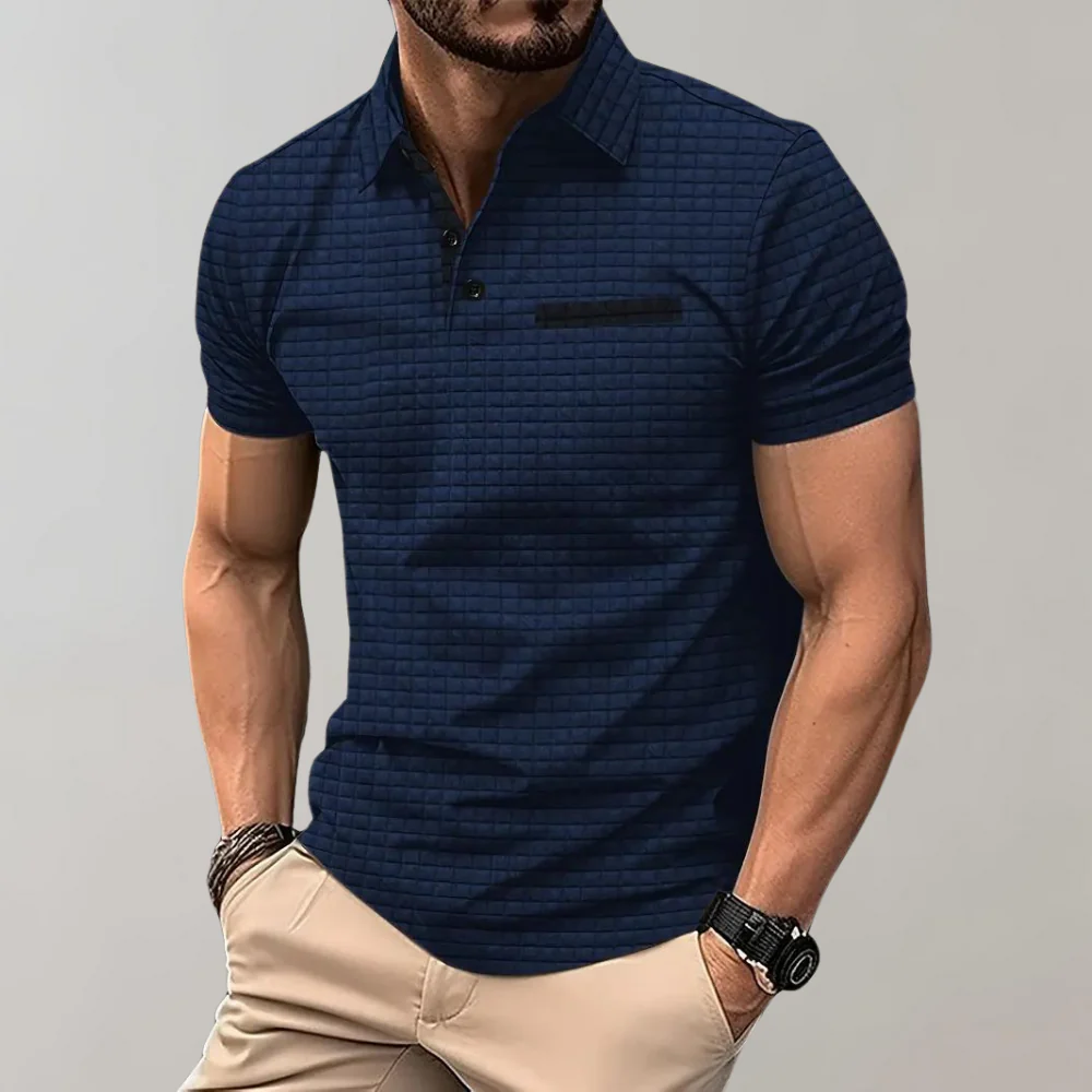 Slim-Fit Polo Shirt Heren | Comfortabel en Stijlvol Poloshirt voor Elke Gelegenheid