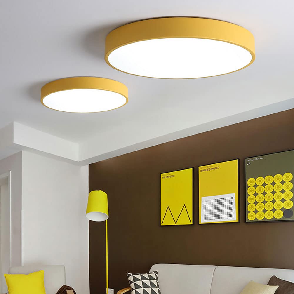 Ronde LED Plafondlamp | Strak Flush Mount Design voor Slaapkamer, Hal of Woonkamer – LumaRing LED