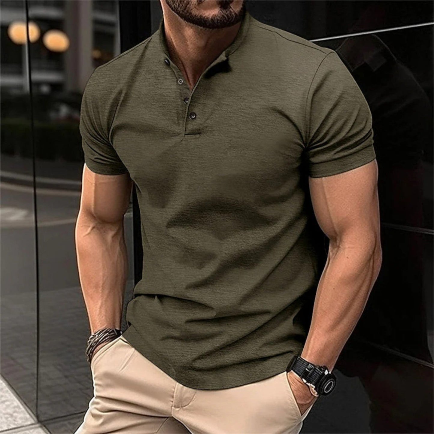 Carson Exclusive Heren Poloshirt | Stijlvol en Comfortabel Polo T-shirt voor Elke Gelegenheid