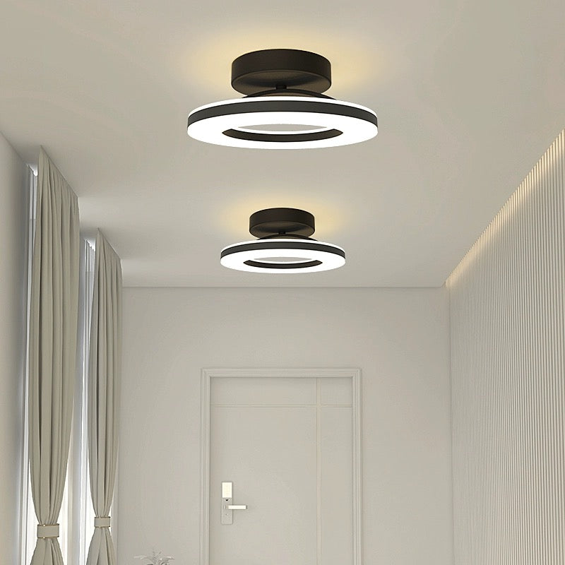 Moderne IJzeren LED Plafondlamp | Stijlvolle Verlichting voor Hal, Gang of Overloop – IronGlow Hall Light