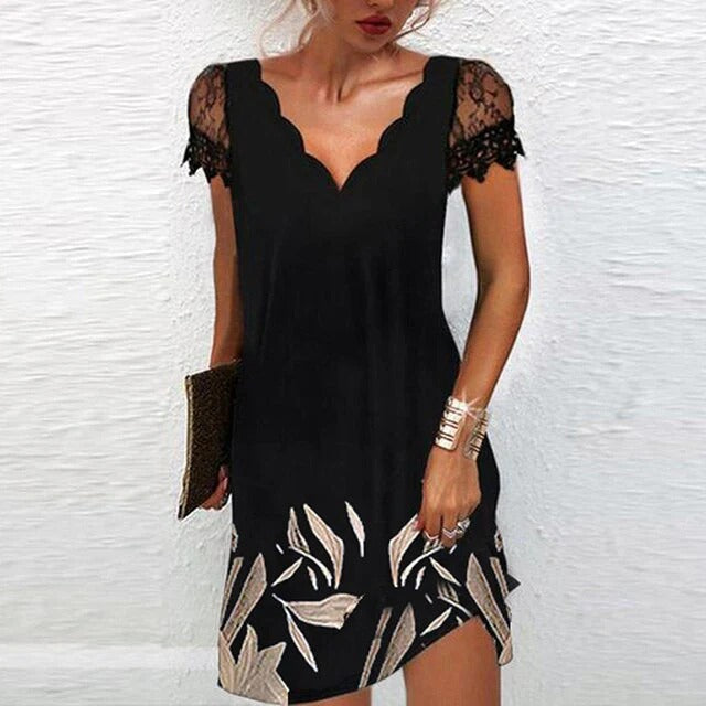Elegant Zomerjurkje Dames met Fijne Details | Luchtige Jurk voor Zomer