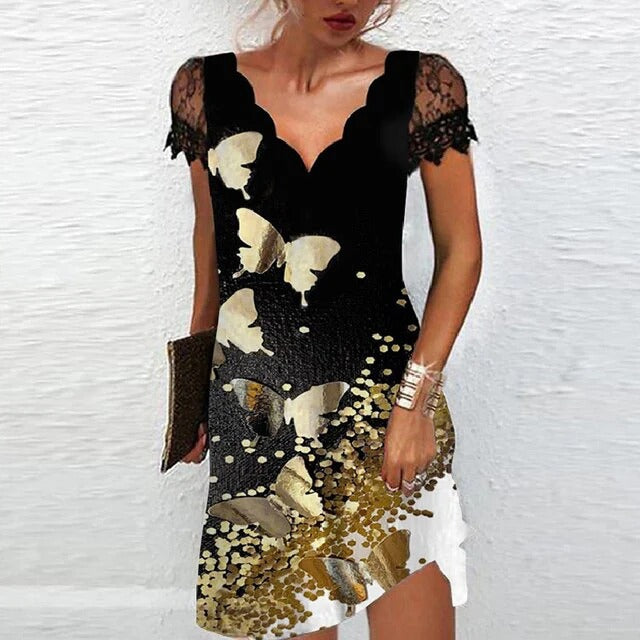 Elegant Zomerjurkje Dames met Fijne Details | Luchtige Jurk voor Zomer