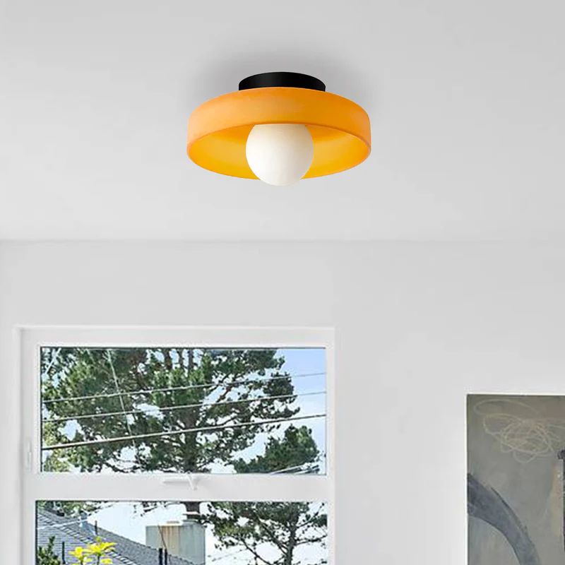 Moderne Ronde Flush Plafondlamp | Strakke LED Keukenlamp voor Plafondmontage – CleanCircle LED