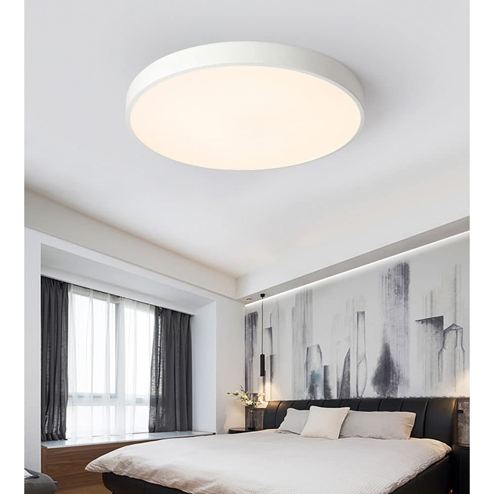Ronde LED Plafondlamp | Strak Flush Mount Design voor Slaapkamer, Hal of Woonkamer – LumaRing LED