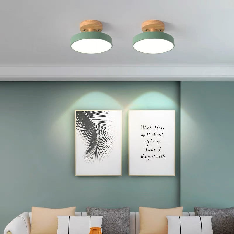 Kleurrijke LED Plafondlamp | Semi-Flush Design voor Kinderkamer of Speelse Interieurs – ColorBeam LED