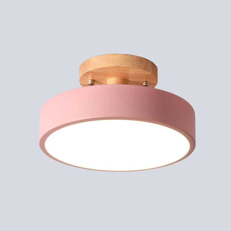 Kleurrijke LED Plafondlamp | Semi-Flush Design voor Kinderkamer of Speelse Interieurs – ColorBeam LED