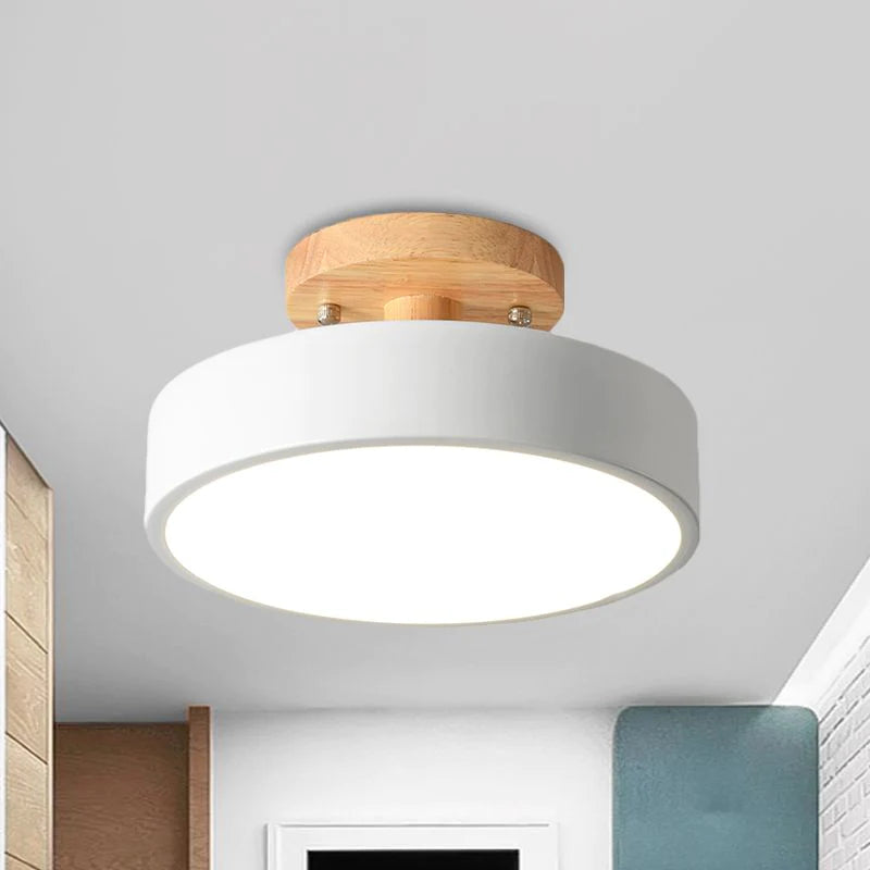 Kleurrijke LED Plafondlamp | Semi-Flush Design voor Kinderkamer of Speelse Interieurs – ColorBeam LED