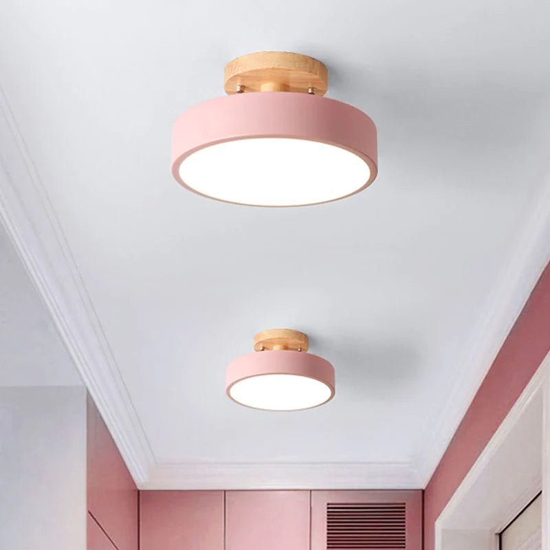 Kleurrijke LED Plafondlamp | Semi-Flush Design voor Kinderkamer of Speelse Interieurs – ColorBeam LED