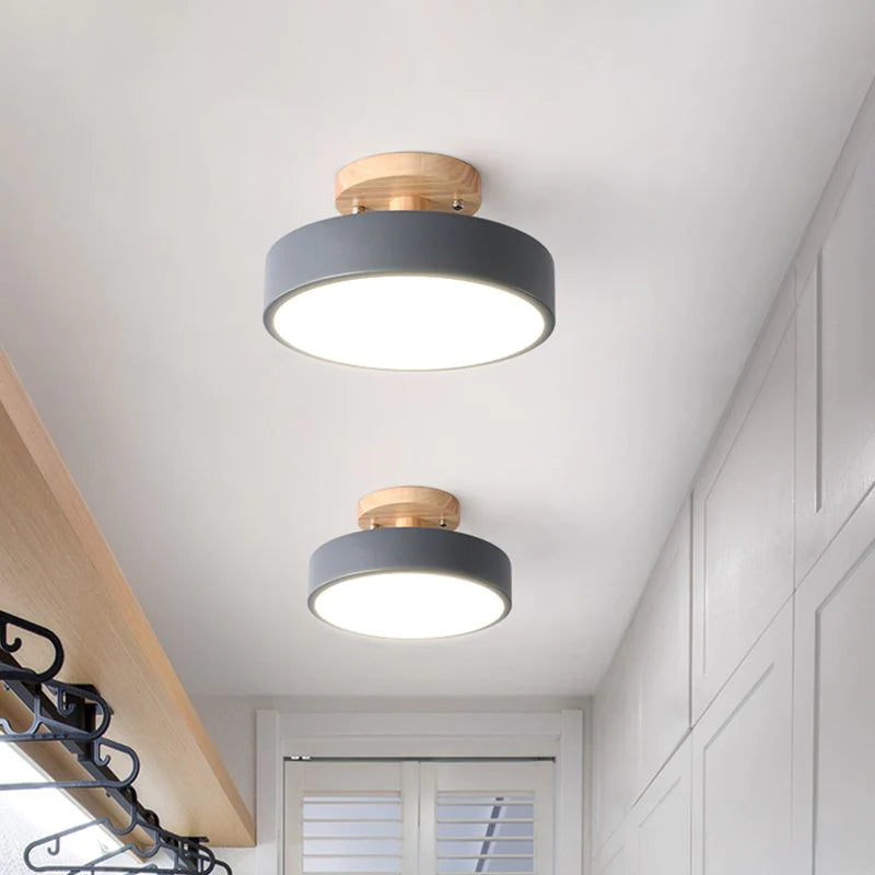 Kleurrijke LED Plafondlamp | Semi-Flush Design voor Kinderkamer of Speelse Interieurs – ColorBeam LED
