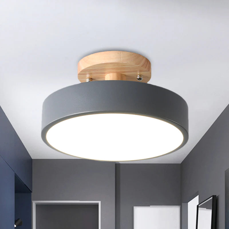 Kleurrijke LED Plafondlamp | Semi-Flush Design voor Kinderkamer of Speelse Interieurs – ColorBeam LED